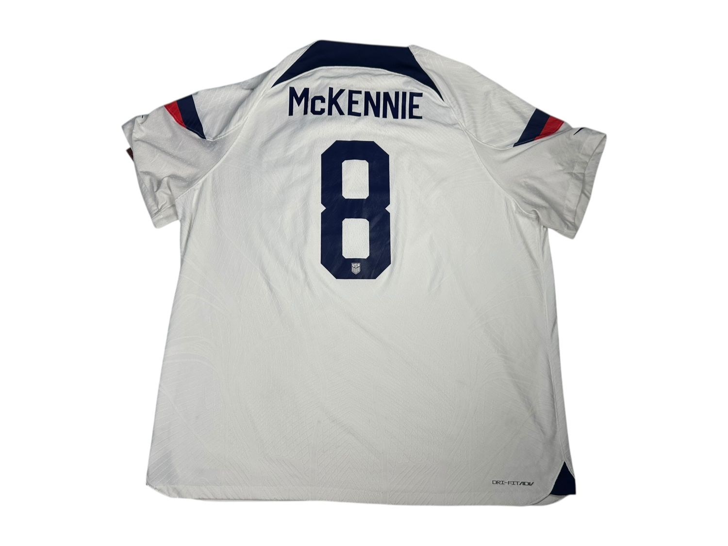 2022/23 USA Nike Home Authentic #8 Mckennie Size XXL