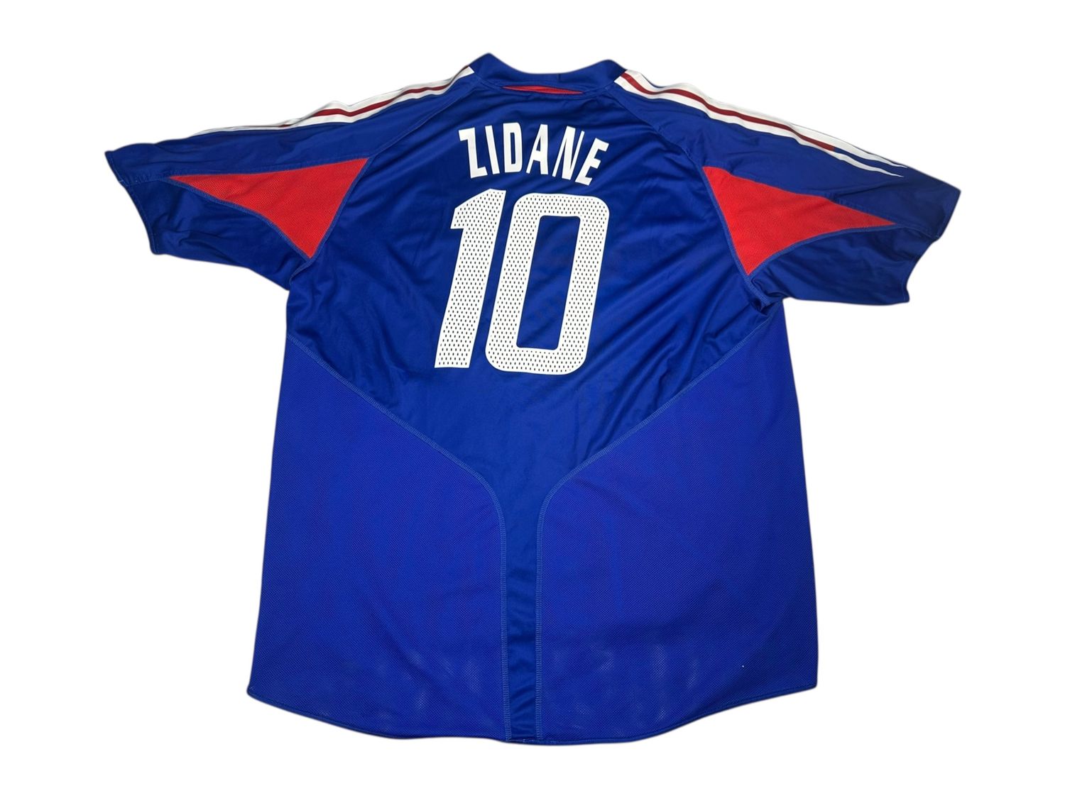 2004 France Adidas Home #10 Zidane Jersey Size XXL