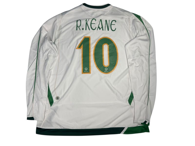 2007/08 Ireland Umbro Away Jersey #10 Keane Size XL