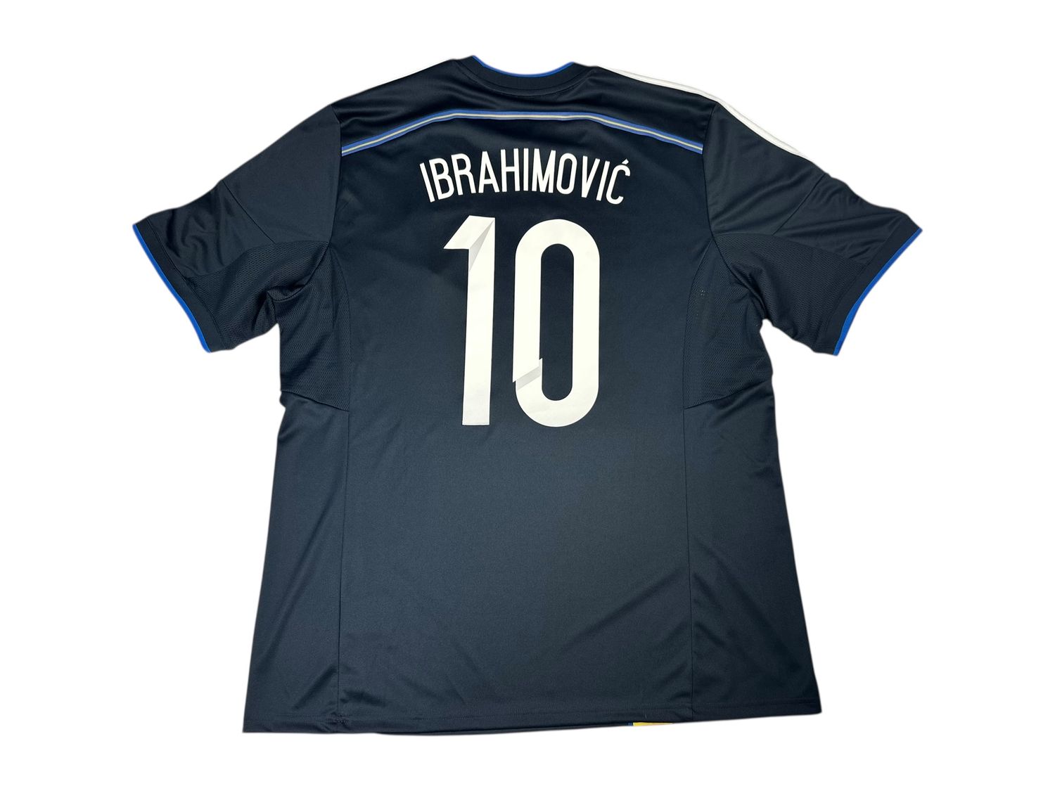 2014/15 Sweden Adidas Away Jersey #10 Ibrahimovic Size XL