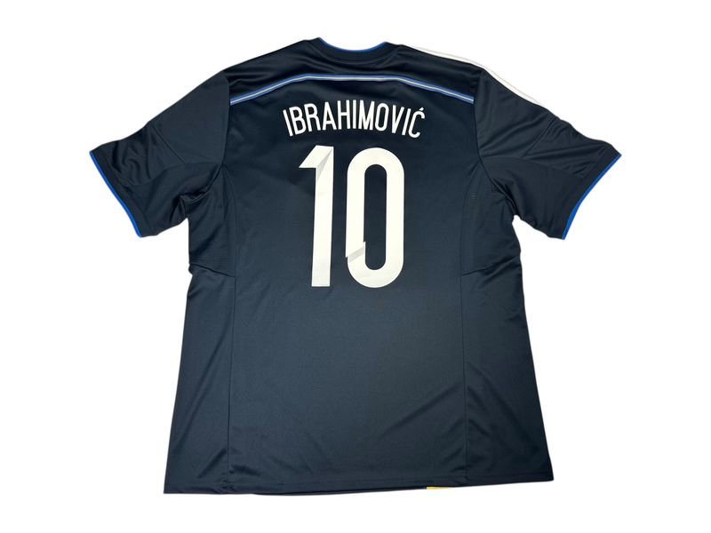 2014/15 Sweden Adidas Away Jersey #10 Ibrahimovic Size XL