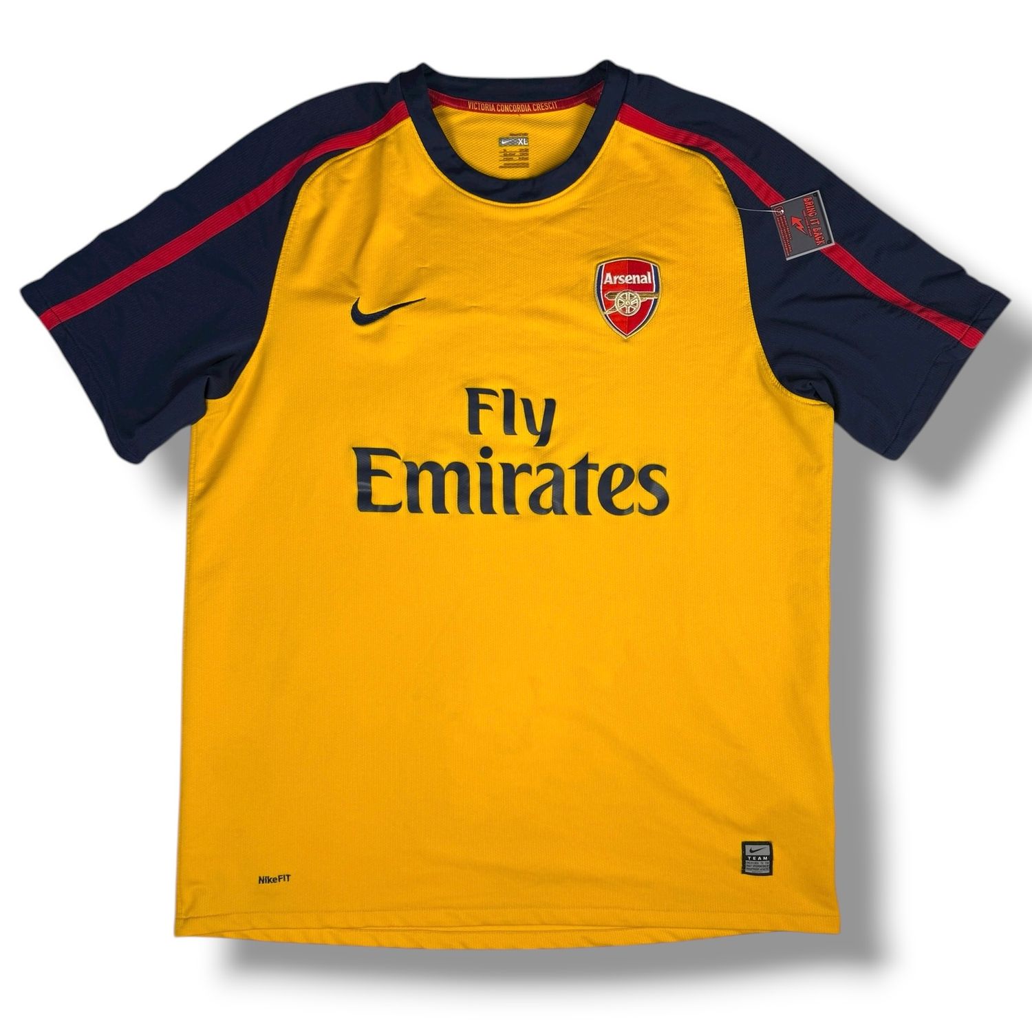 2008/09 Arsenal Nike Away Jersey Size XL