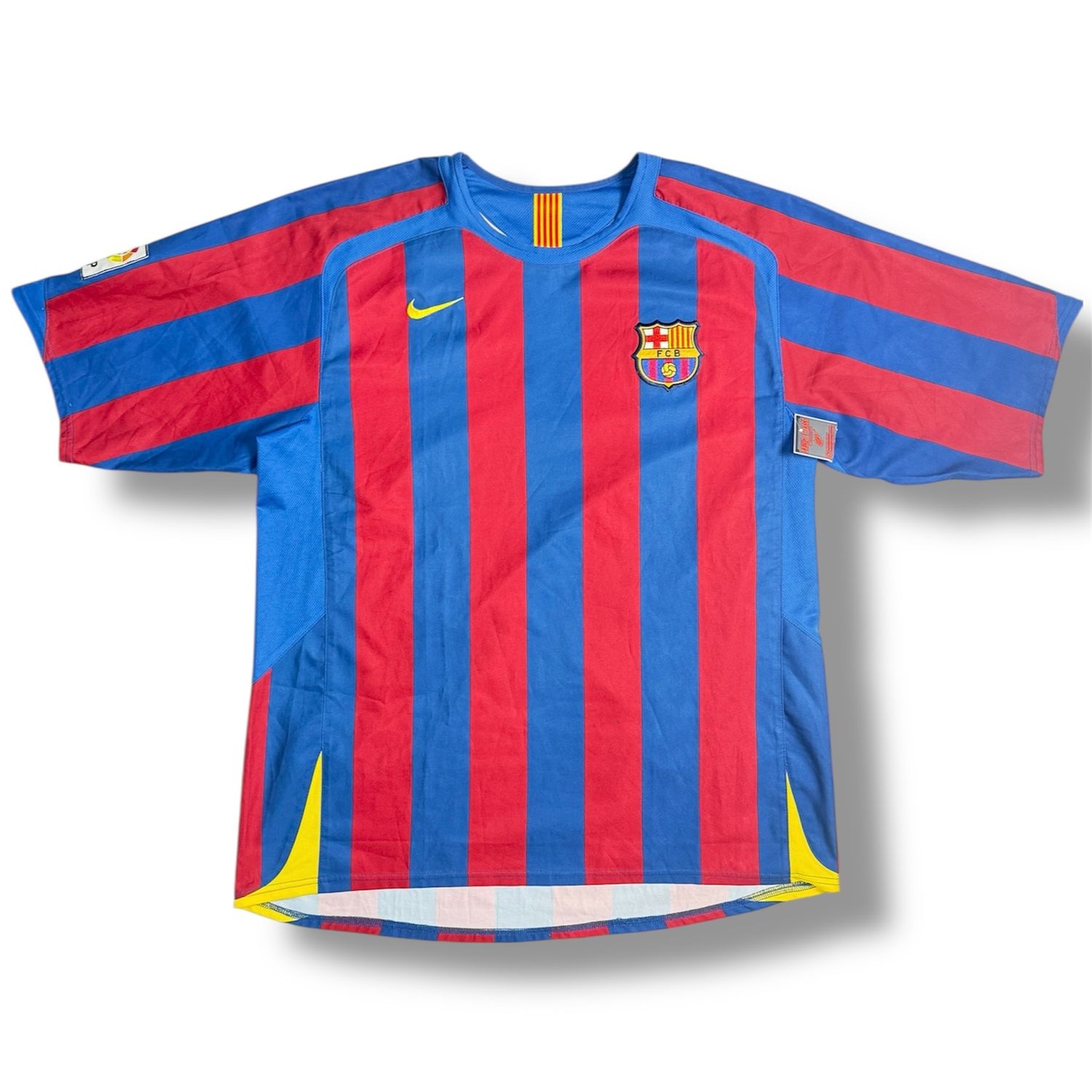 2005/06 FC Barcelona Nike Home Jersey Size XL