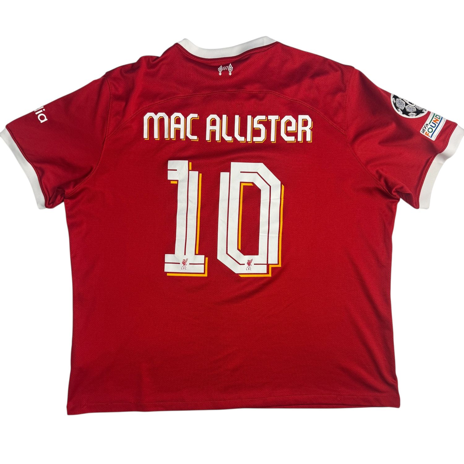 2023/24 Liverpool #10 Mac Allister Nike Jersey Size XXL