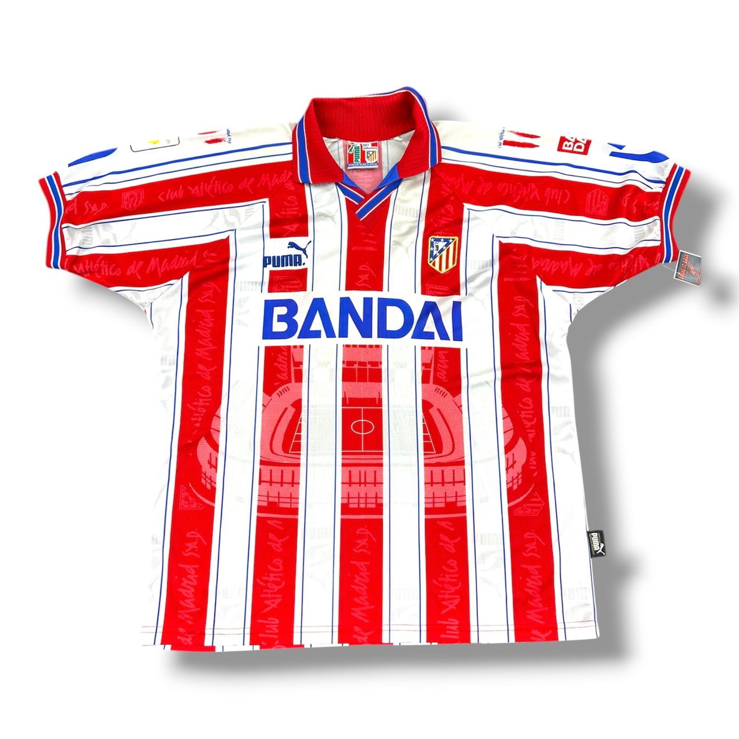 1996/97 Aletico Madrid Puma Home Jersey