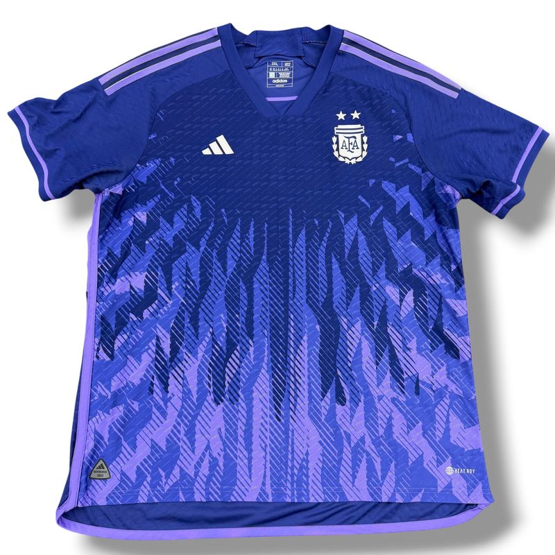 2022 Argentina Adidas Authentic Away Jersey Size XXL