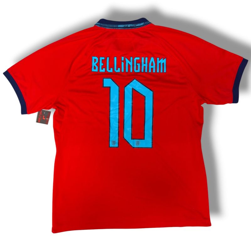 2022/23 England Nike Away Jersey #10 Bellingham Size Large