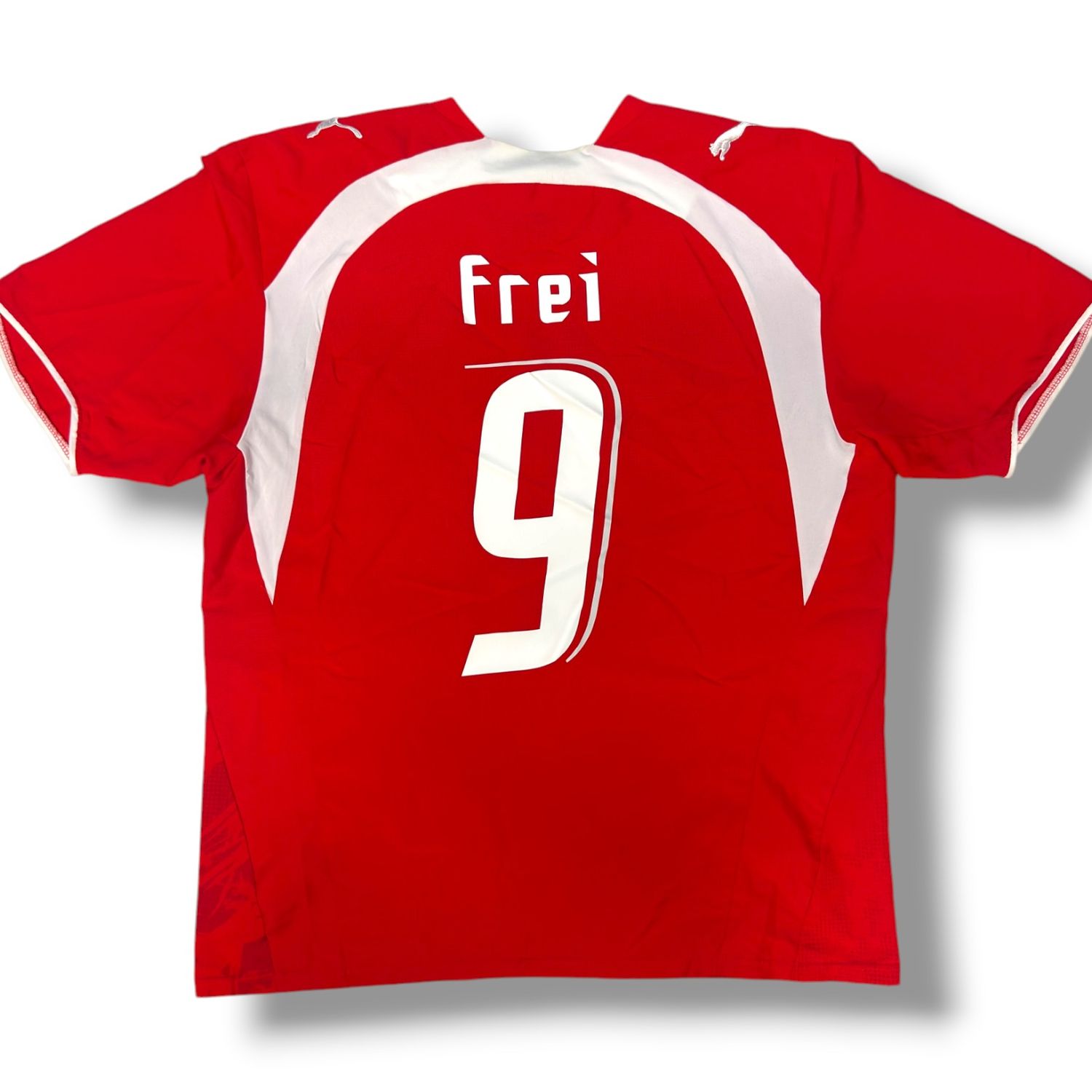 2006/08 Switzerland Puma Home Jersey #9 Frei Size Large