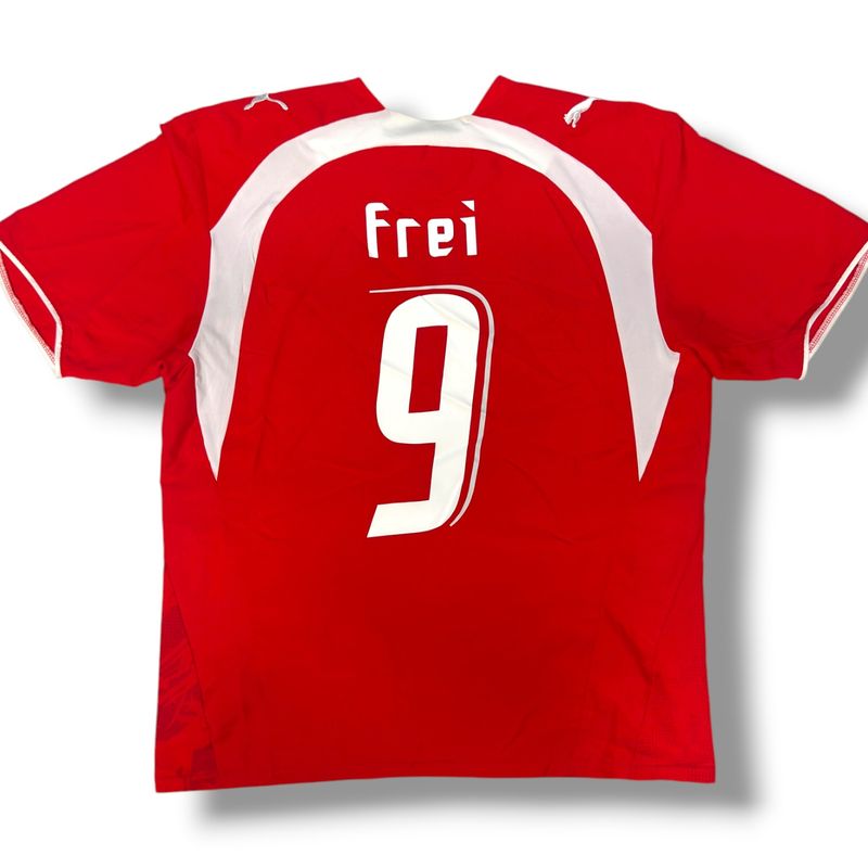 2006/08 Switzerland Puma Home Jersey #9 Frei Size Large