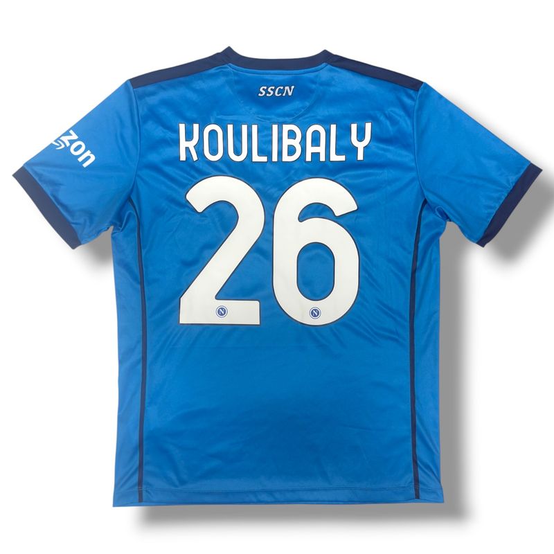2021/22 Napoli EA7 Armani Home Jersey #26 Koulibaly size L