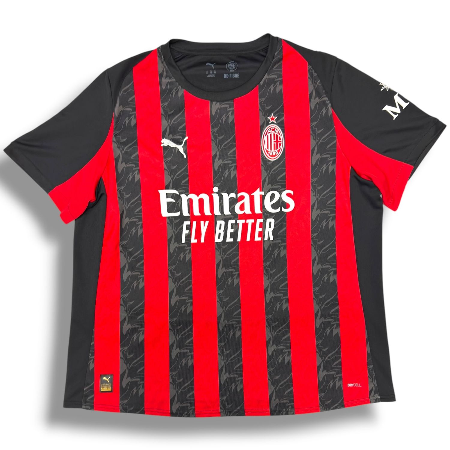 2025/26 AC Milan Puma Home Jersey Size XXL