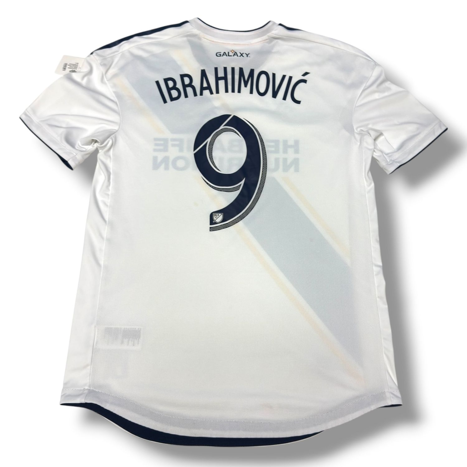 2018/19 Galaxy Adidas Home  Authentic Jersey #9 Ibrahimovic size L