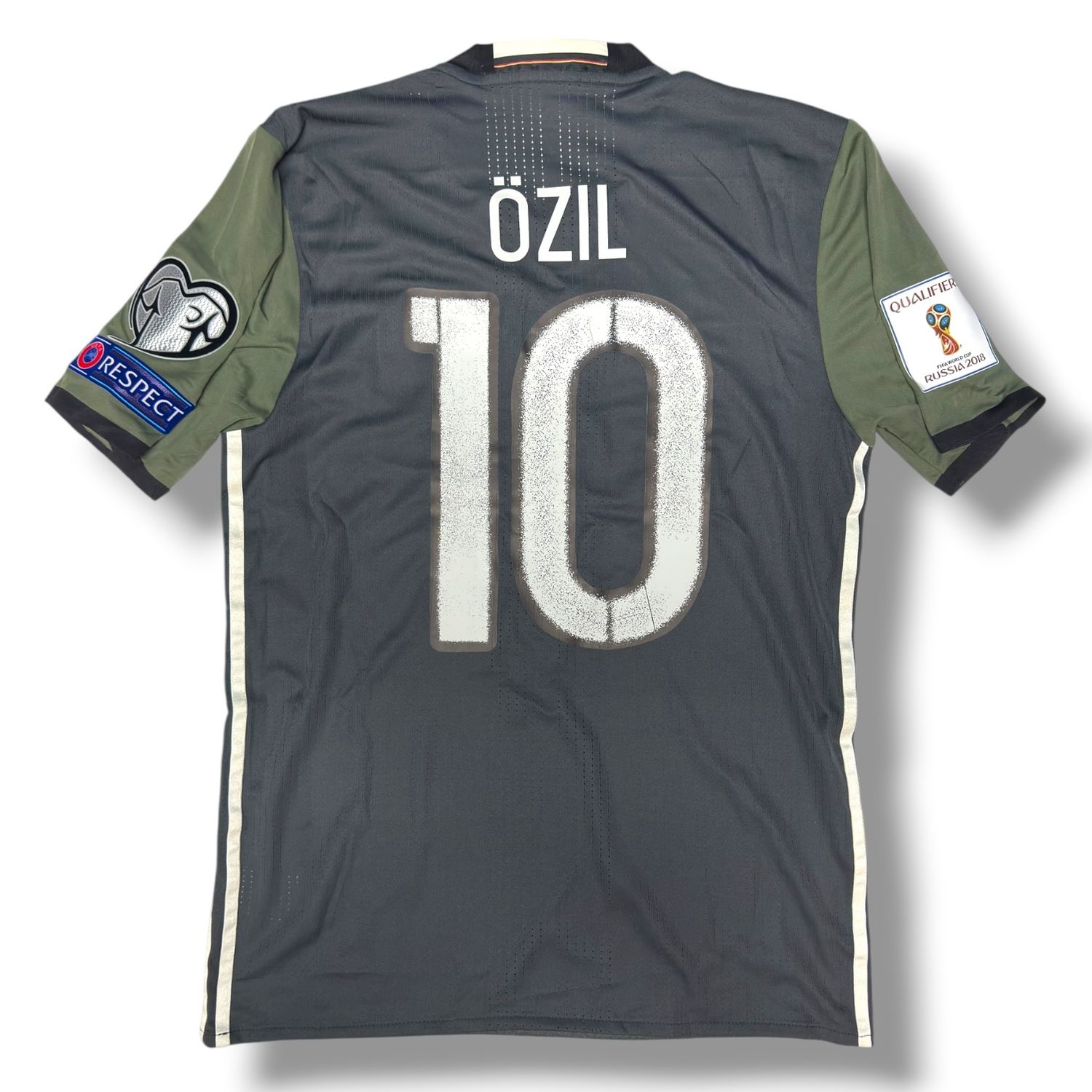 2018 Germany Adidas Away Authentic #10 Ozil Size Large