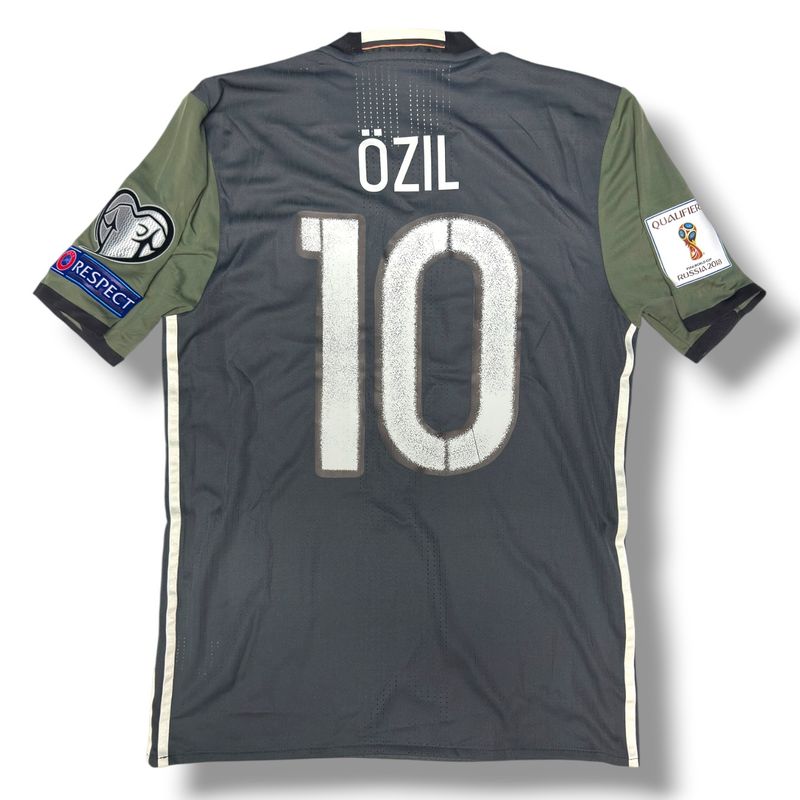 2018 Germany Adidas Away Authentic #10 Ozil Size Large