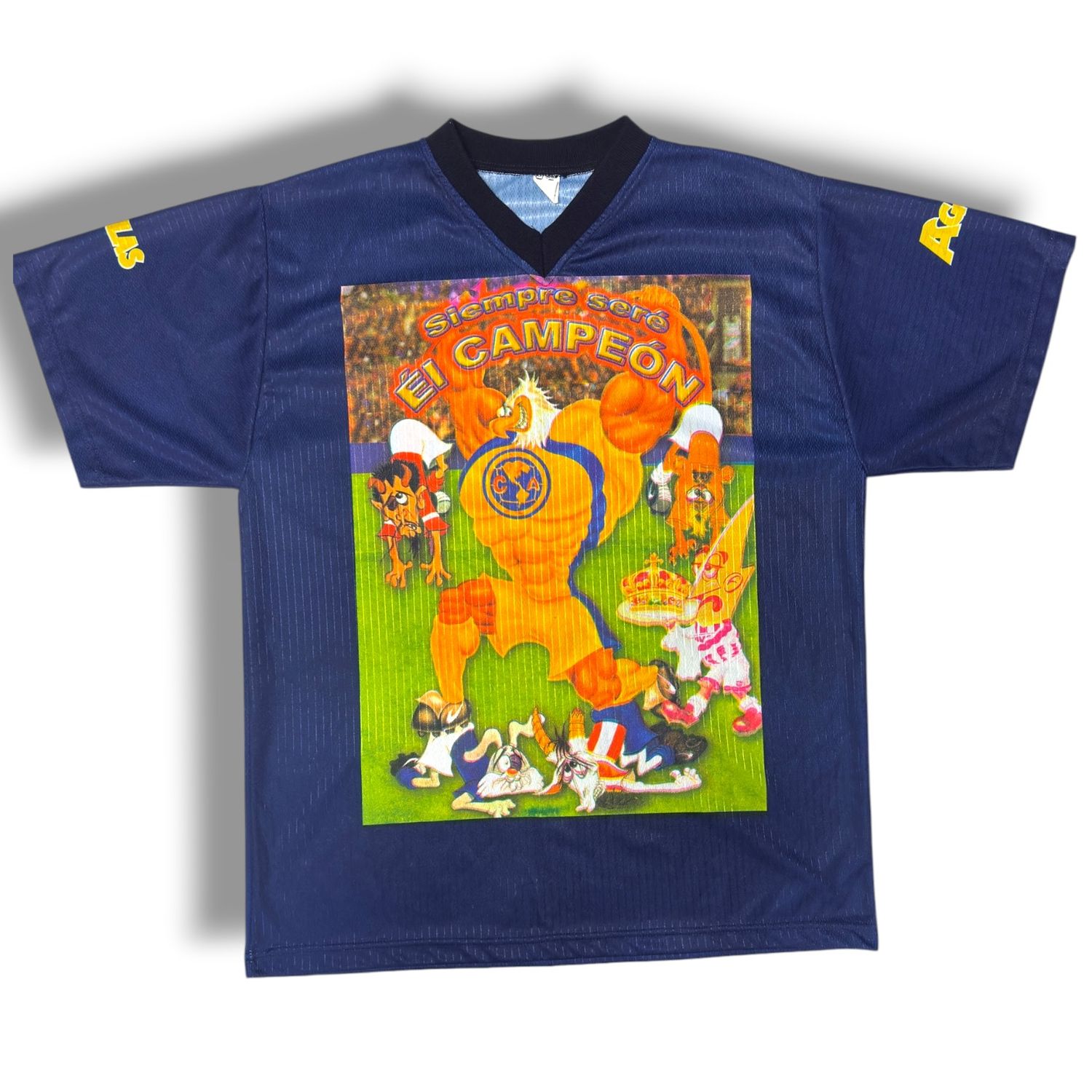 2000s America El Campeon Liga MX Bootleg Jersey Size XL