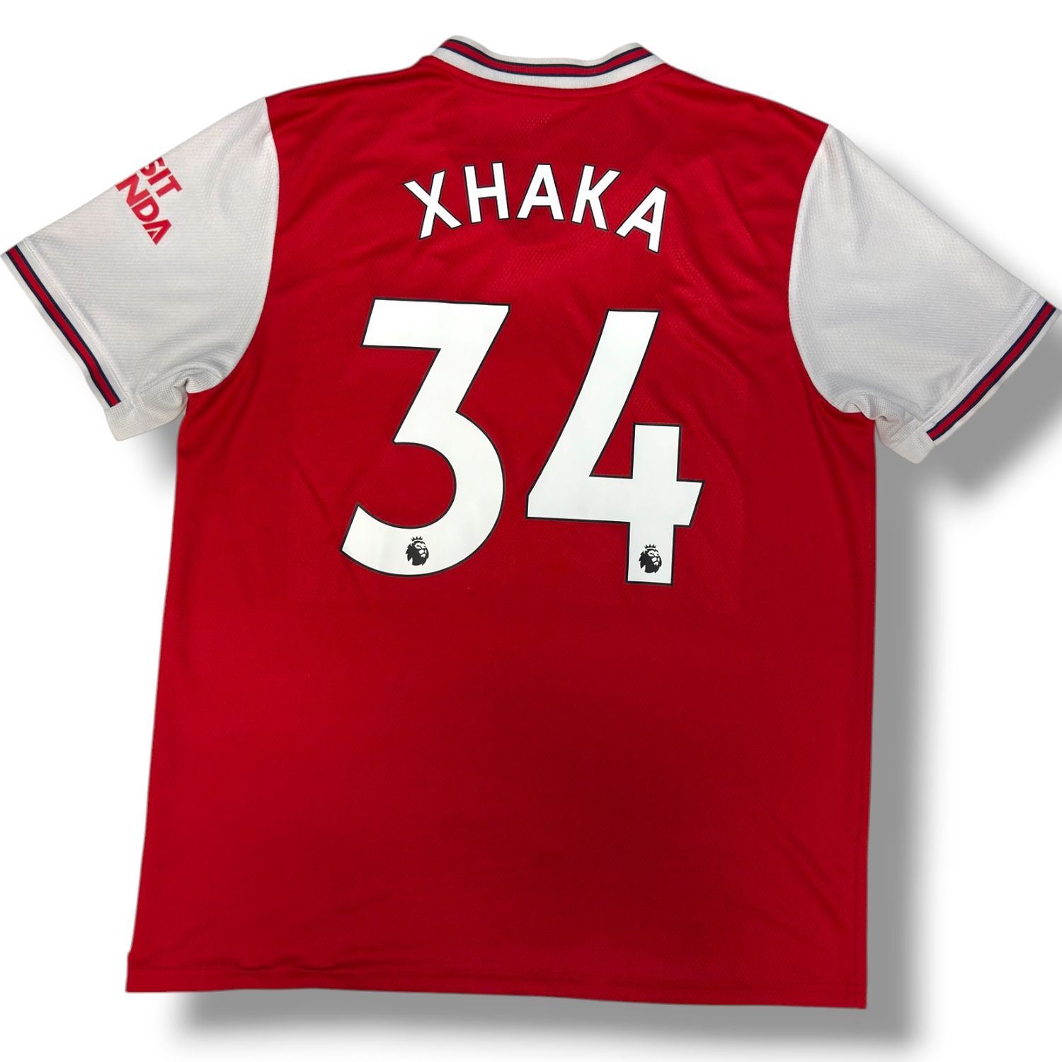 2019/2020 Arsenal Home Jersey #34 Xhaka Jersey Size XL
