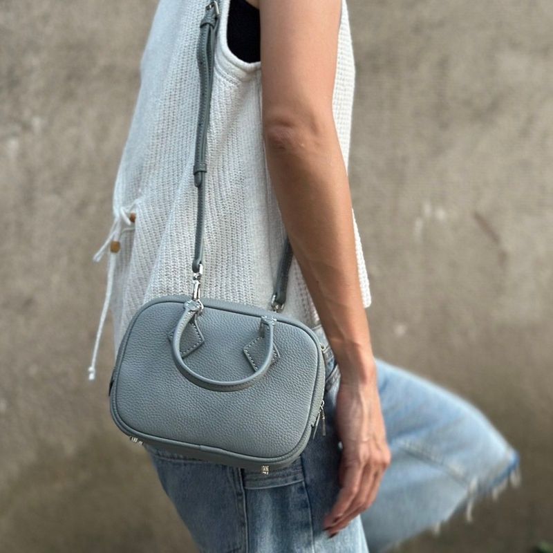 質感牛皮保齡球包