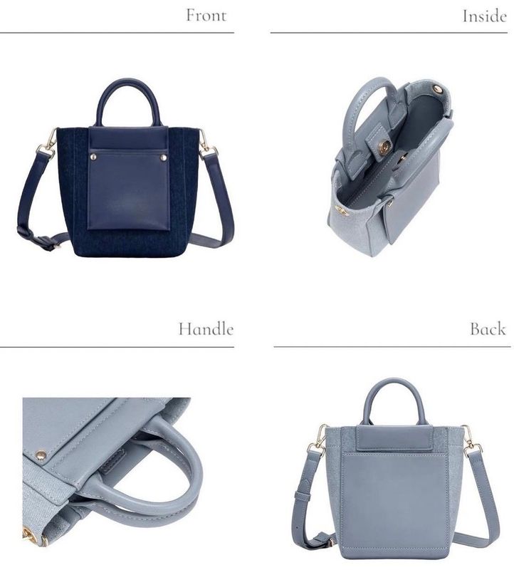 寵愛自己_單寧手提肩揹二用包