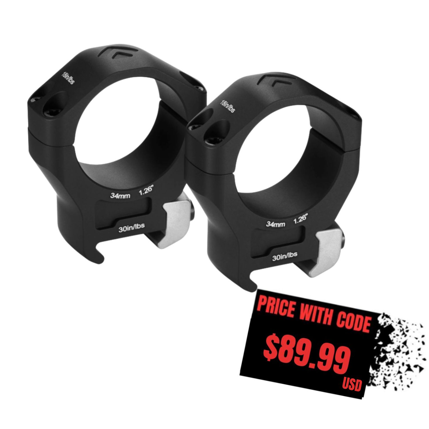 HALO Ti™ Titanium Scope Rings