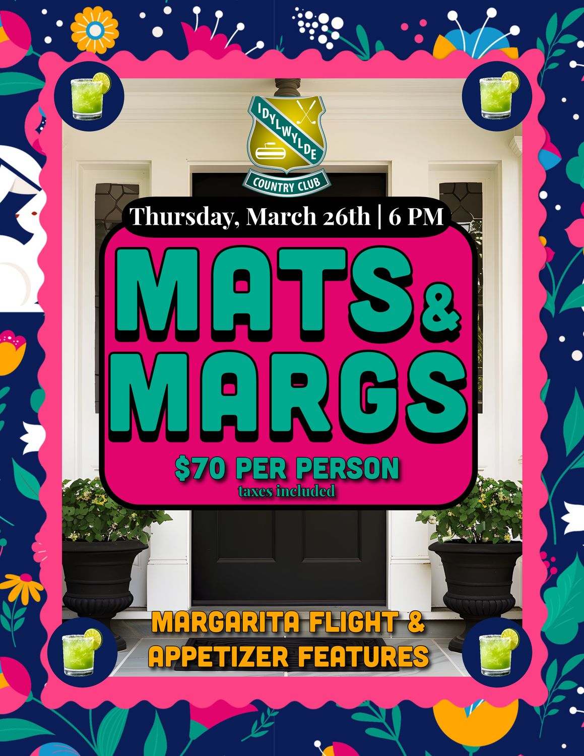 Mats &amp; Margs | Members Event