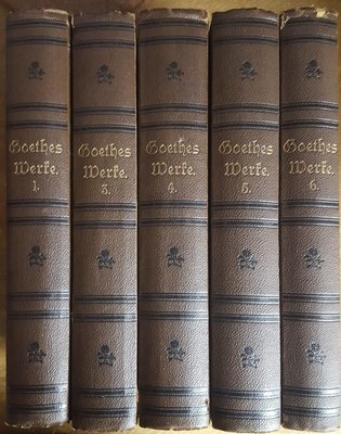 Goethes sämmtliche Werke 1877