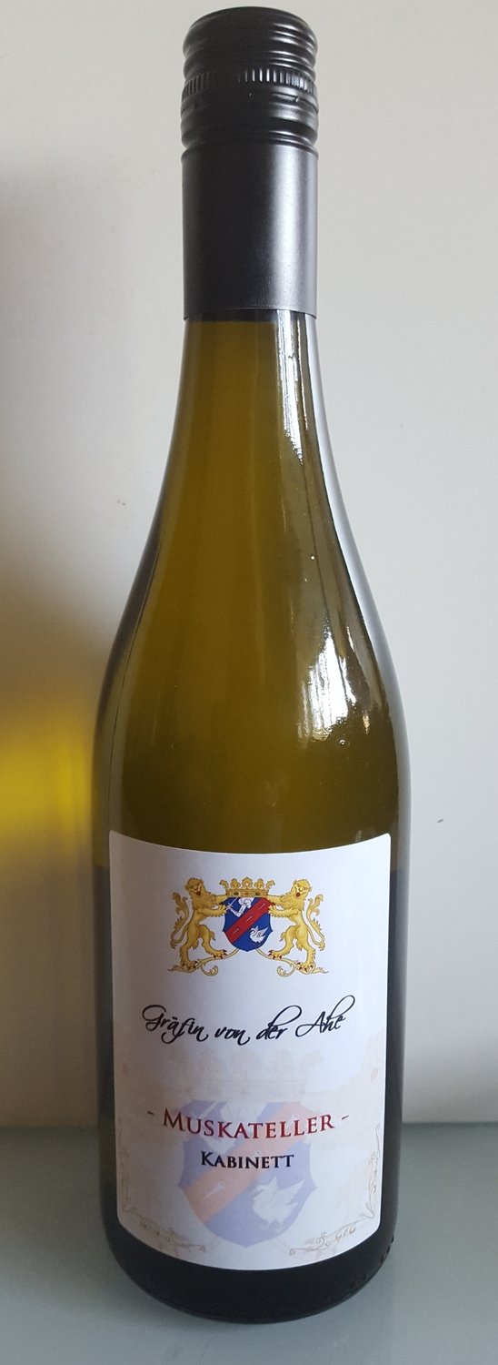 Muskateller Kabinett 2015 lieblich  Gräfin von der Ahé®