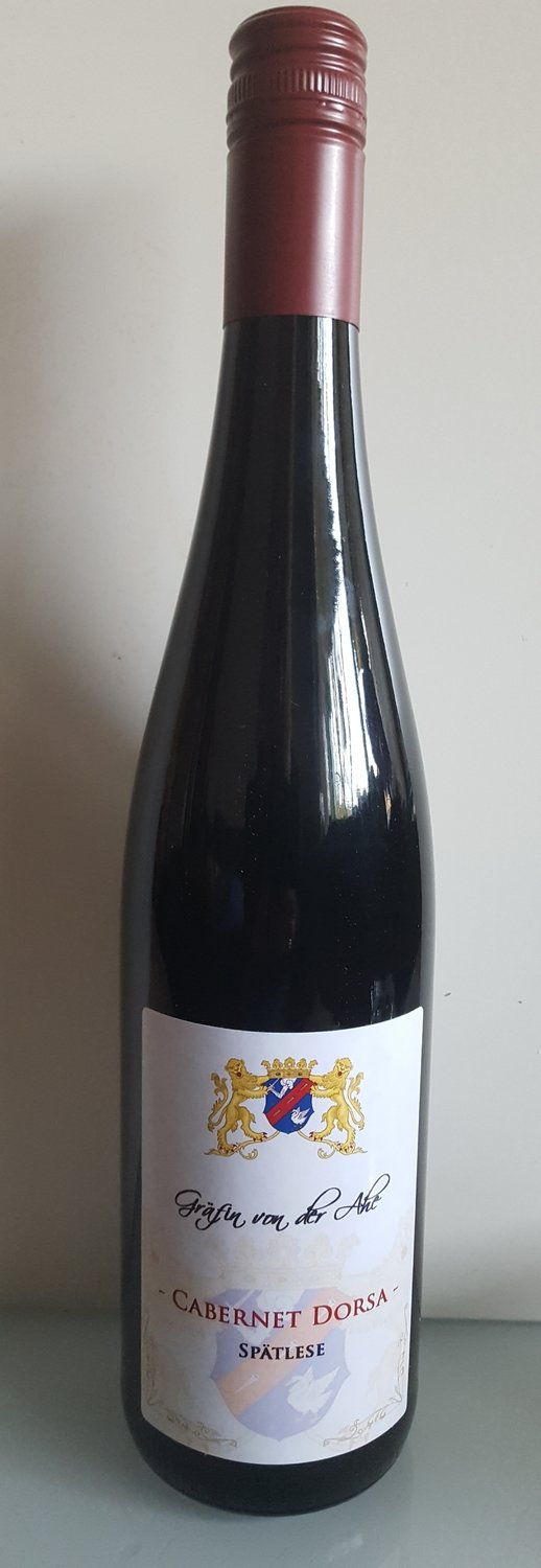 CABERNET DORSA SPÄTLESE 2015 LIEBLICH   Gräfin von der Ahé®