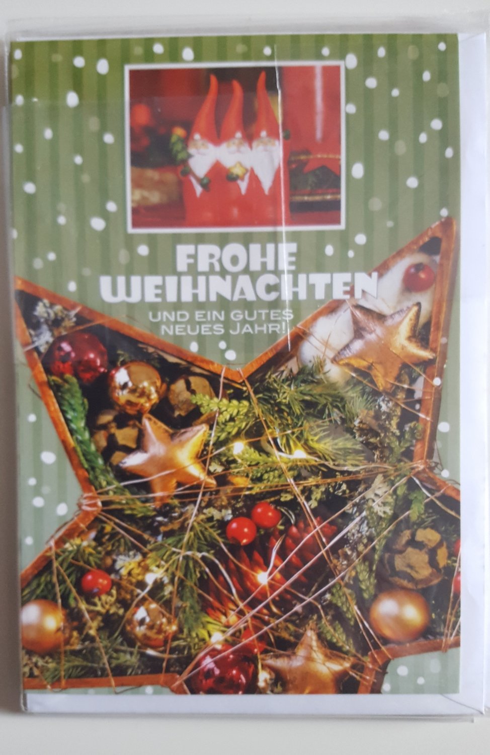Weihnachts Grußkarte mit weißem Umschlag Taunus Verlag