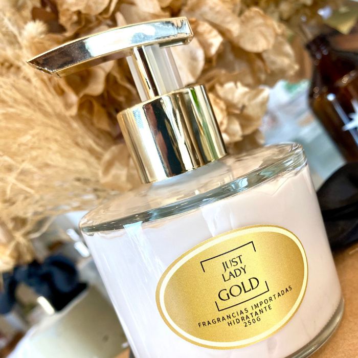 SATIN &amp; ILLUMINATING BODY LOTION LADY GOLD 250g