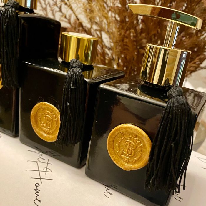 BATHROOM TRIO SET - HOME COLLECTION - TOUSS GOLD