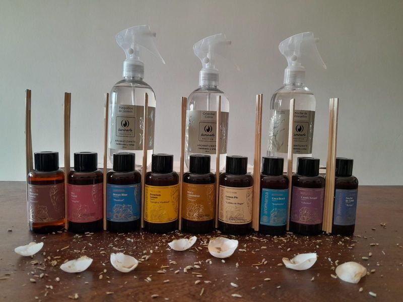 Sprays y brumas aromáticas