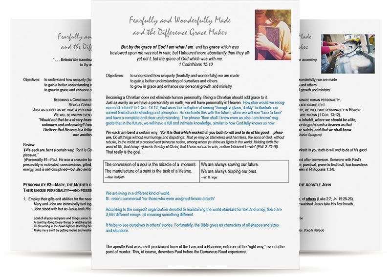 Fearfully & Wonderfully Made Teacher Guide 3 - King Saul, David, & Others