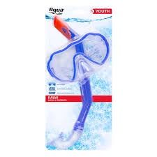 AQUA SUNSPORT MAX (BLUE/PINK) MASK &amp; SNORKEL