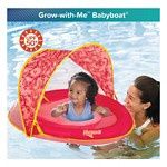 AQUA KIDS GROW WITH ME BABY FLOAT - RED/ BLUE REEF