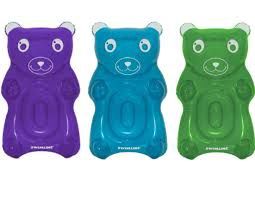 GUMMYBEAR FLOAT ASSORTMENT - BLUE/GREEN/PURPLE