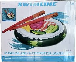 62 INCH FUTOMAKI SUSHI ISLAND WITH DOODLE CHOPSTICKS SET