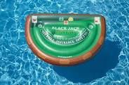 BLACKJACK GAME TABLE W/ WATERPROOF CARDS