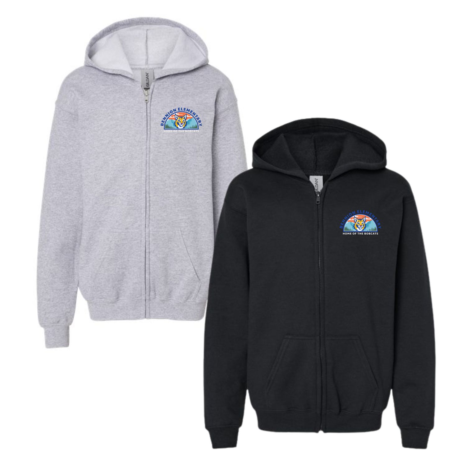 Bennion Elementary Zip Hoodie