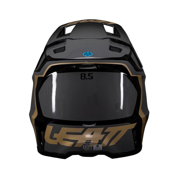 Leatt Helmet Kit Moto 8.5 Composite with 5.5 goggles, Color: Black, Size: XS (53-54cm)