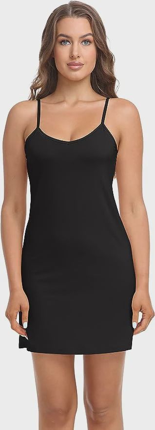 SLIP, COLOR: BLK, Size: XS