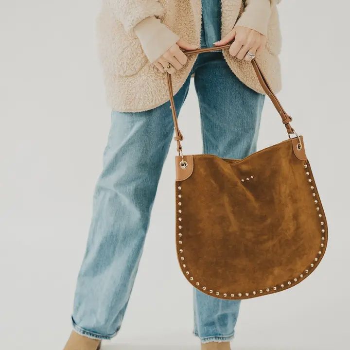 ROSALIE SUEDE BOHO BAG