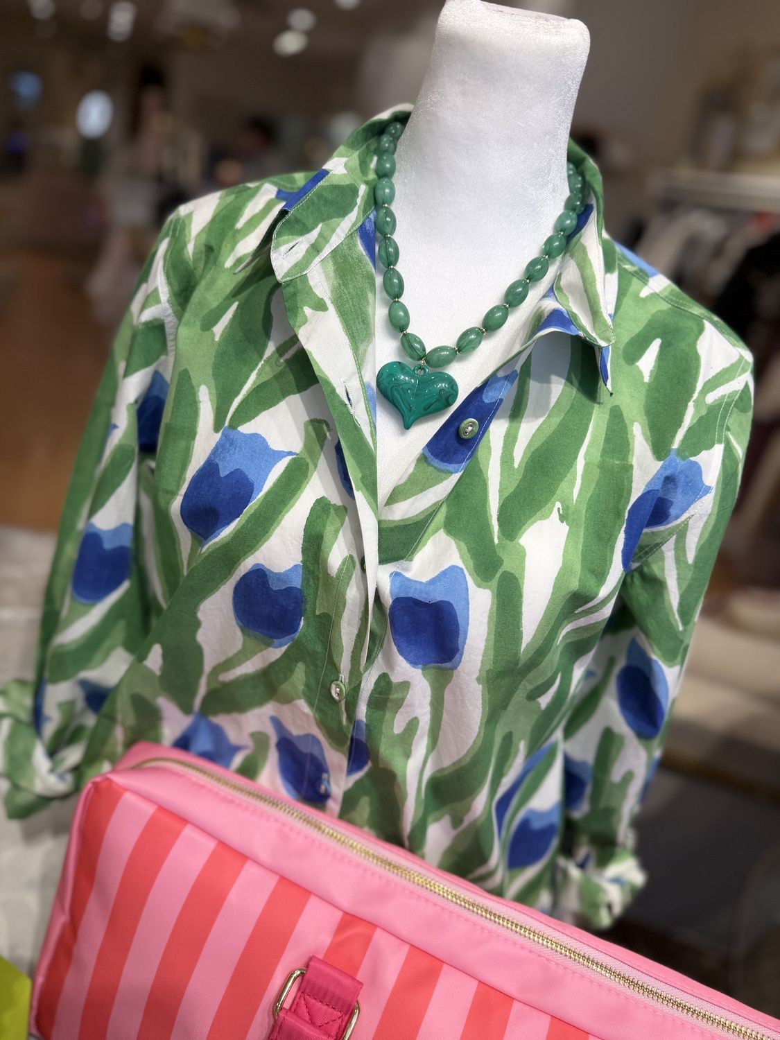 RUSSELL TOP, COLOR: Blue Tulip, Size: XS