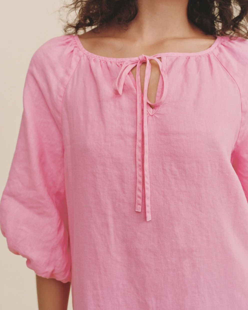 Pullover Puff Sleeve Dress