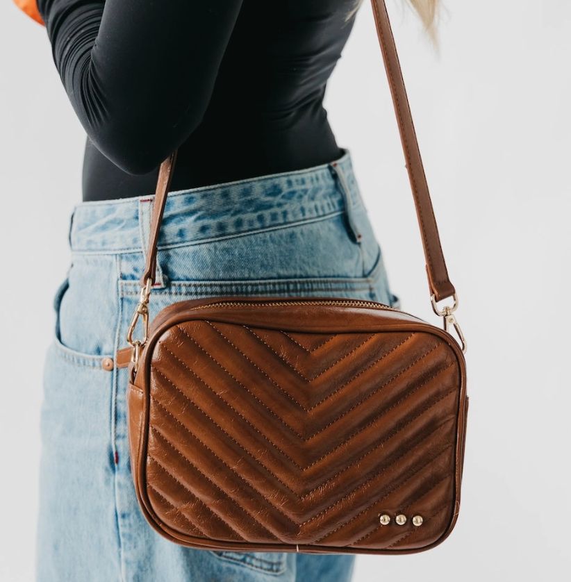 COCO QUILTED CAMERA BAG CROSSBODY