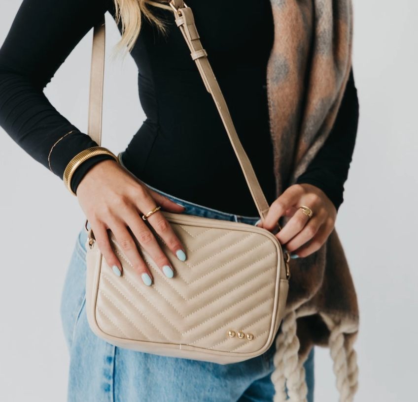 COCO QUILTED CAMERA BAG CROSSBODY