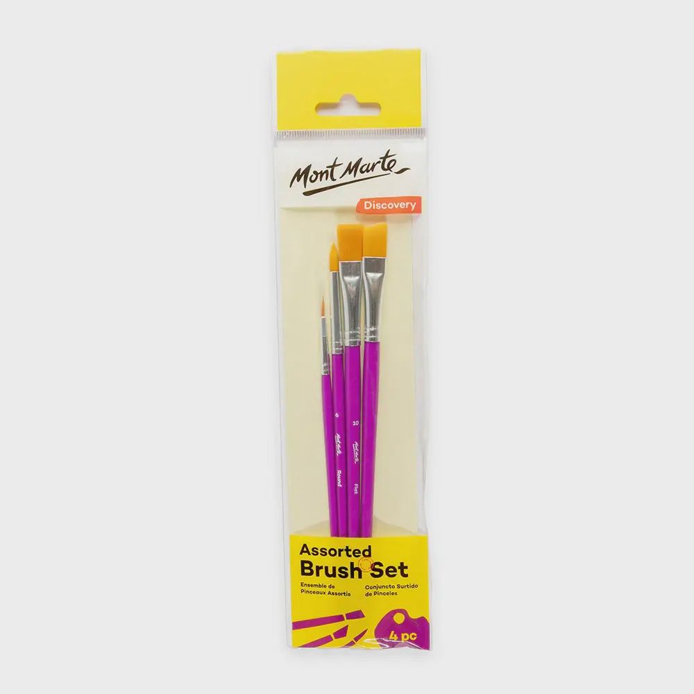 MM ASST BRUSHES - SET 4