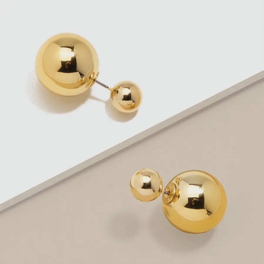 BEADED EAR JACKET STUD