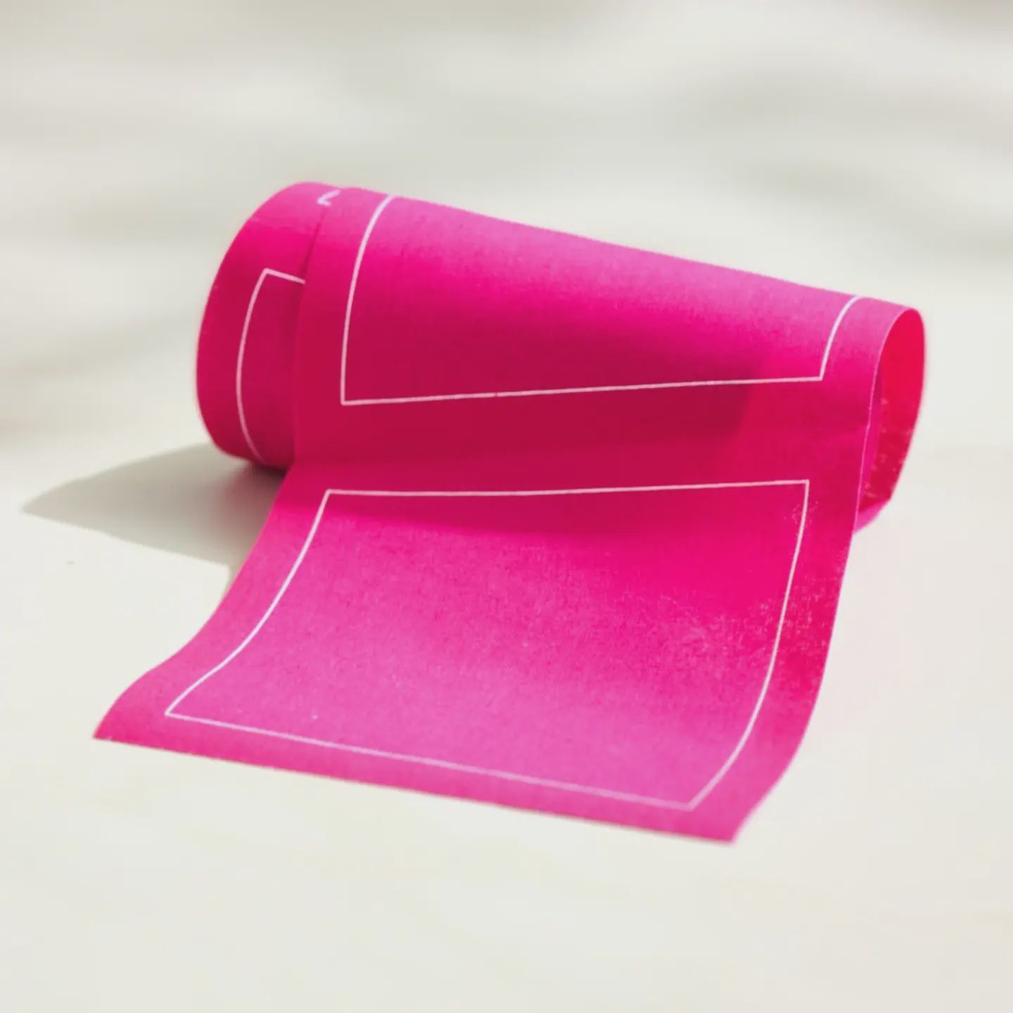 Cotton Cocktail Napkin Roll, COLOR: FUCHSIA