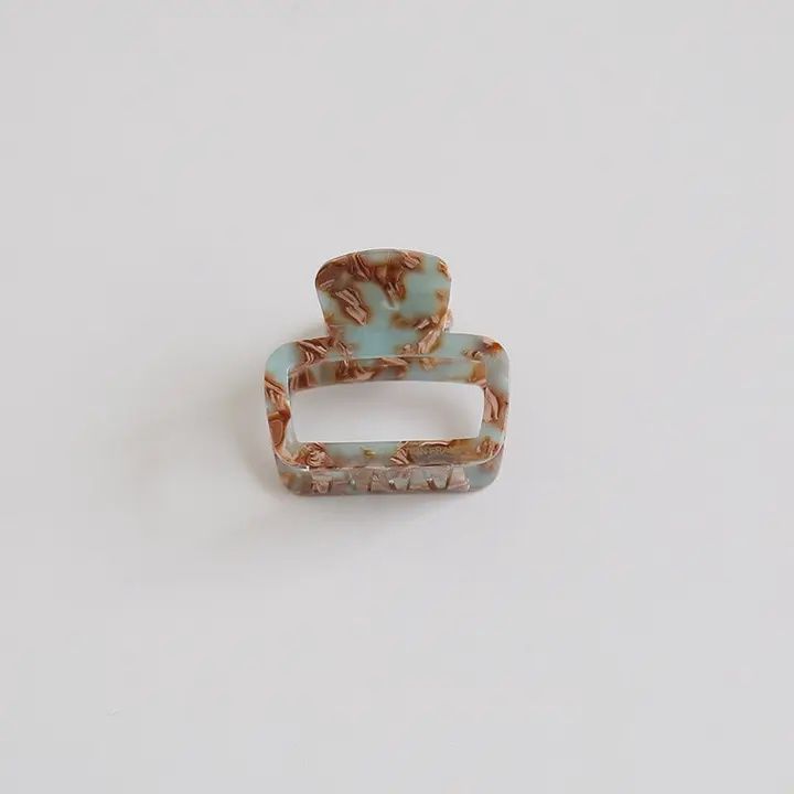 Minimalist Square Claw Clip