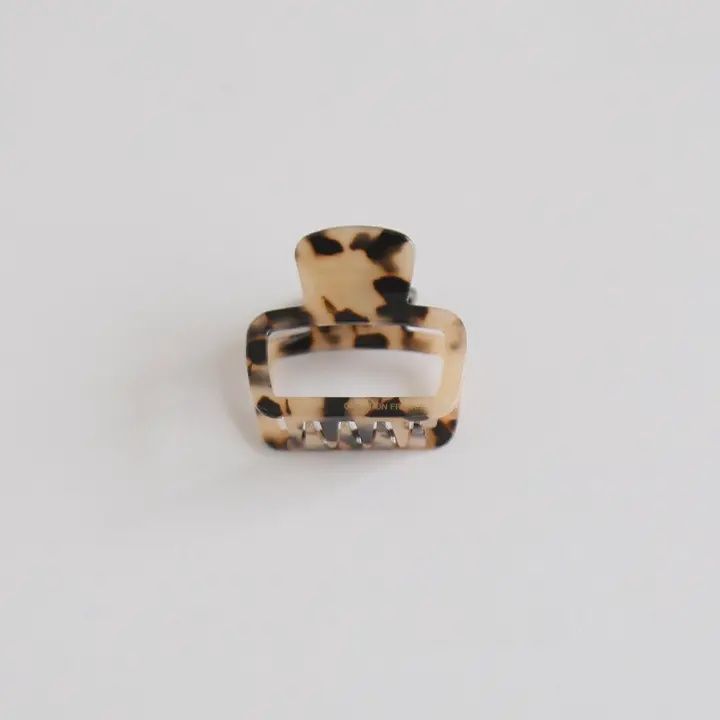 Minimalist Square Claw Clip